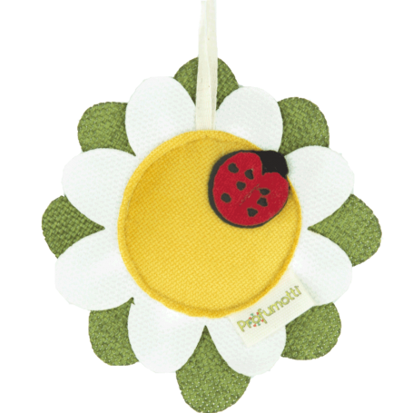 Profumatore a forma di margherita con coccinella